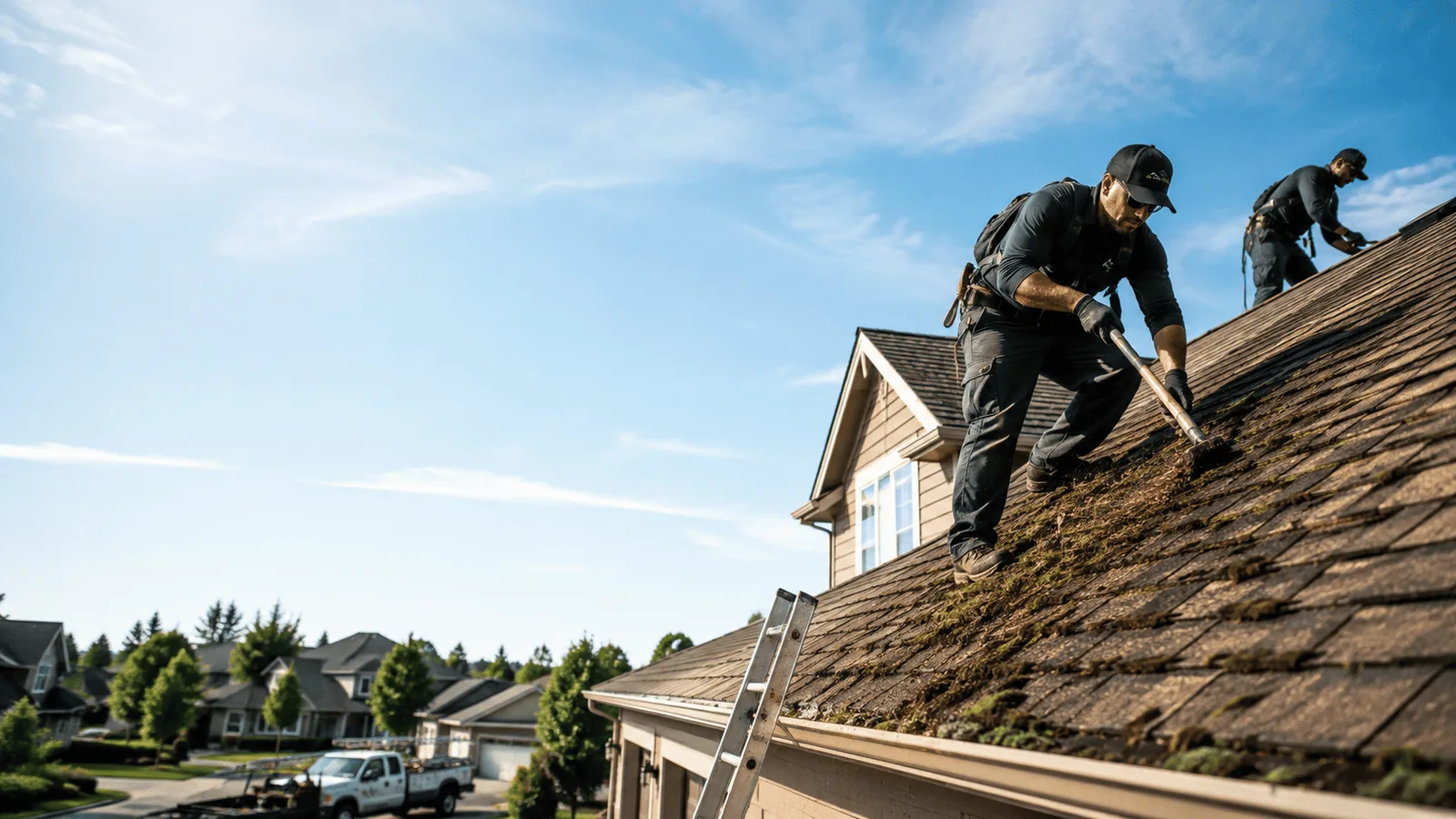 Roof Moss Removal in Heidrick, KY near me